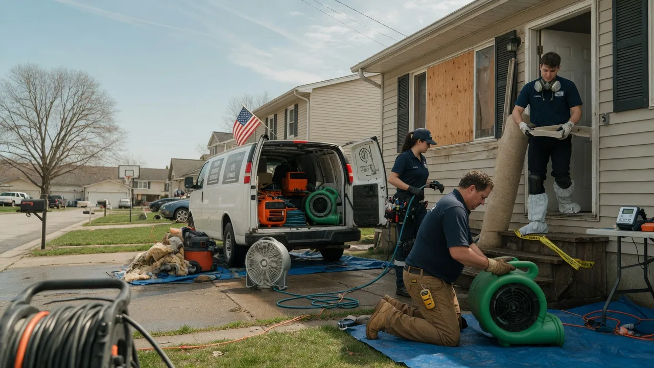 Water Damage Restoration in Davy, WV near me